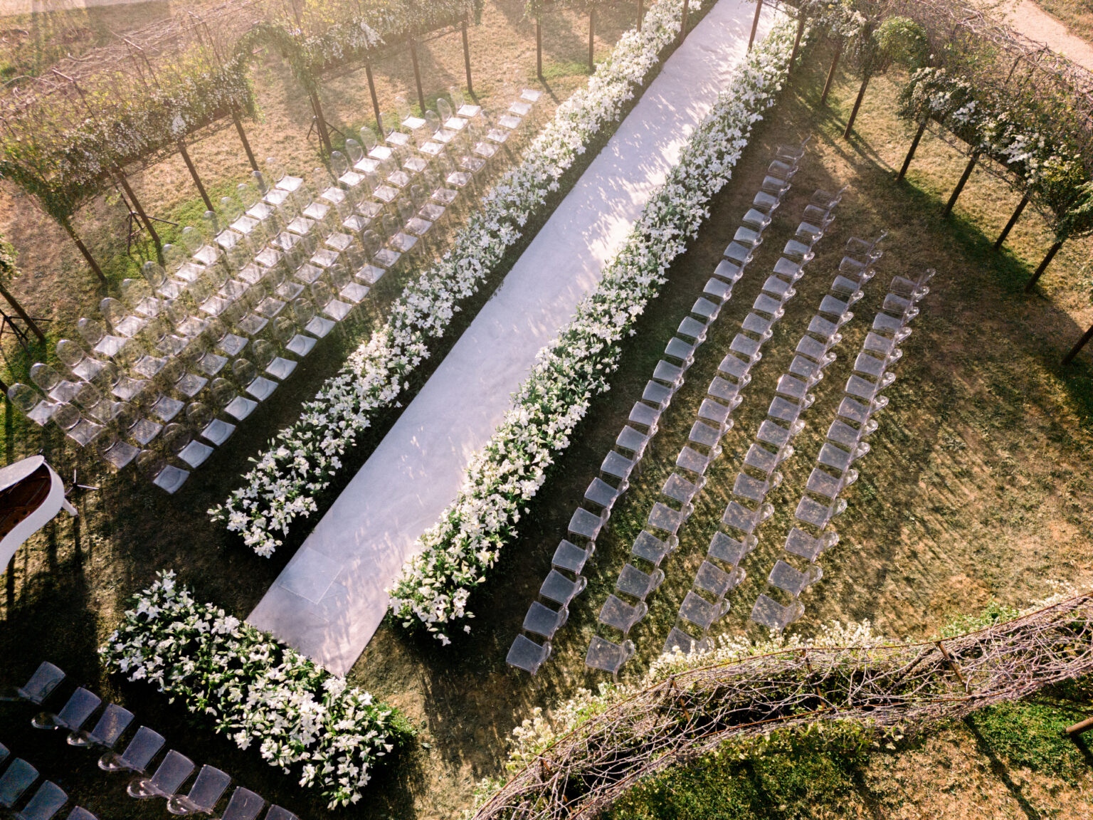 Iris Orangerie – vedere aeriană locație pentru nunți și evenimente